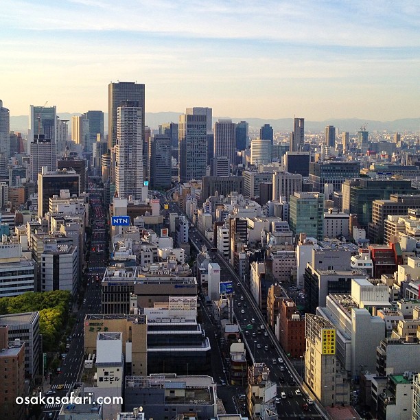 Osaka vu du ciel