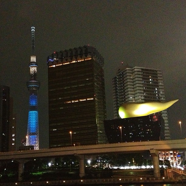 Premier contact avec la Sky Tree finie