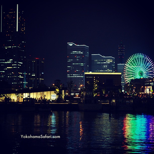 Bonne nuit depuis Yokohama !
