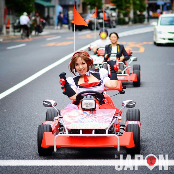 Une petite balade en kart à Akihabara ?