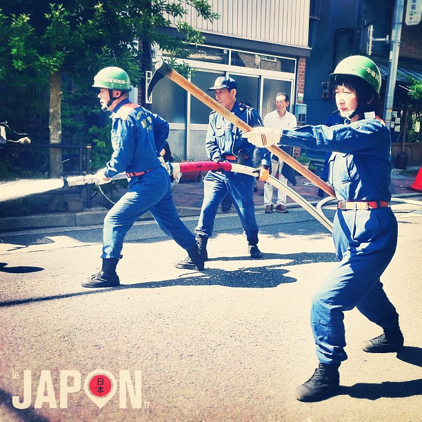 Les pompiers de Tokyo en action !