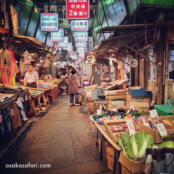 Les marchés couverts et populaires d’Osaka