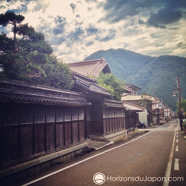 Village de Chizu dans la préfecture de Tottori