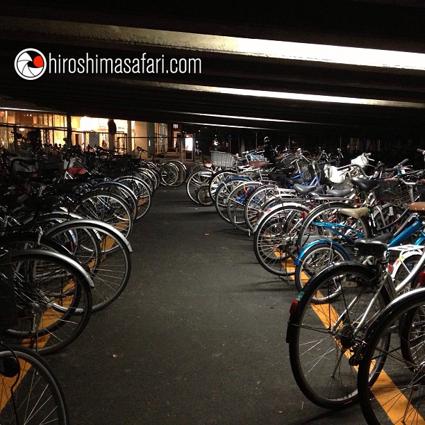 Avoir un vélo au Japon avec des roues blanches peut s’avérer pratique.