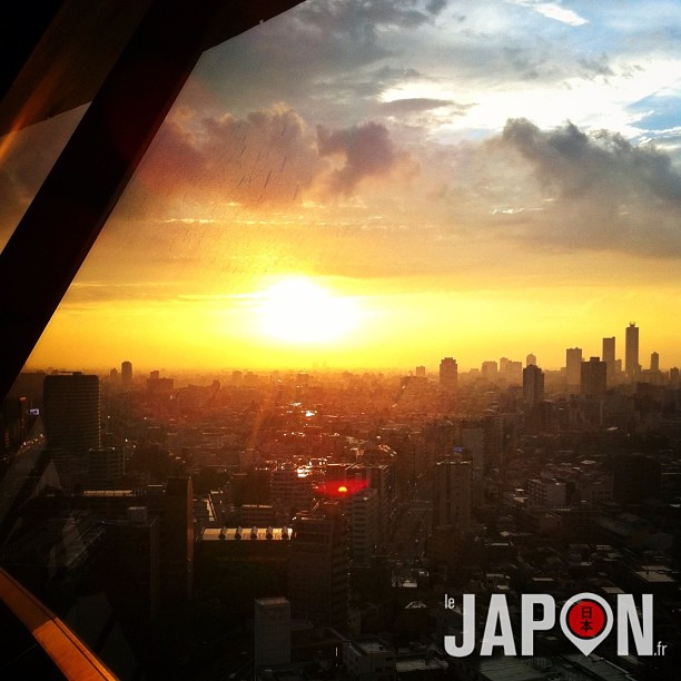 Fin du gros orage sur Tokyo !