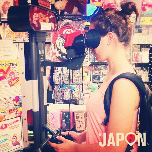 Pendant mes Tokyo Safari vous pourrez tester le rétro-futur des jeux-vidéos !