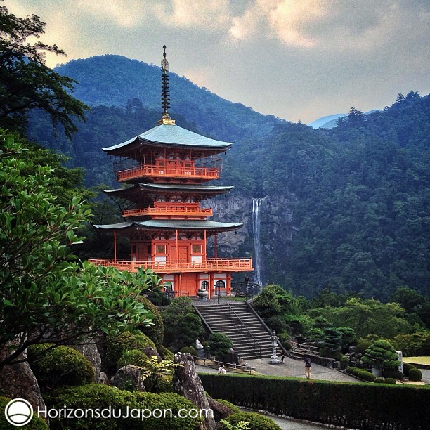 Une véritable carte postale du Japon