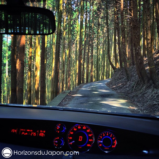 Et c’est parti pour quelques jours en voiture dans la péninsule du Kii