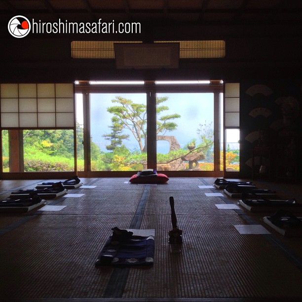 Pause sérénité sur Miyajima.