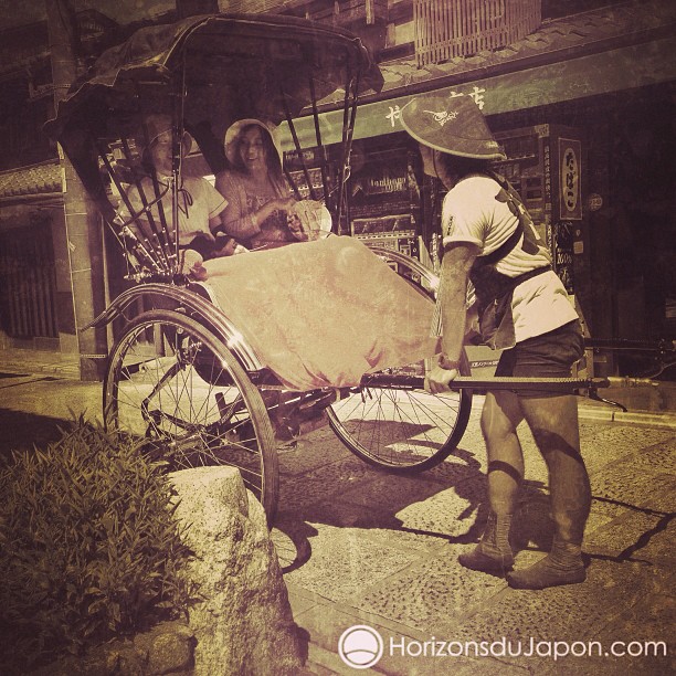 Rickshaw à l’ancienne