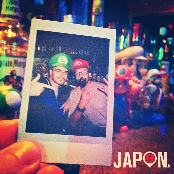 Pendant que @horizonsdujapon magnifi la campagne nipponne, avec @loeildutako on joue à Mario & Luigi à Tokyo