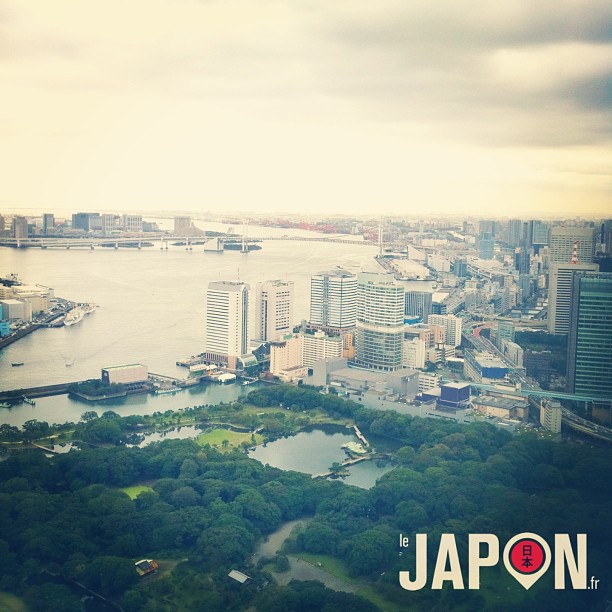 Bien que couvert aujourd’hui la météo n’est pas trop moche sur Tokyo… Ils sont où les typhons ?