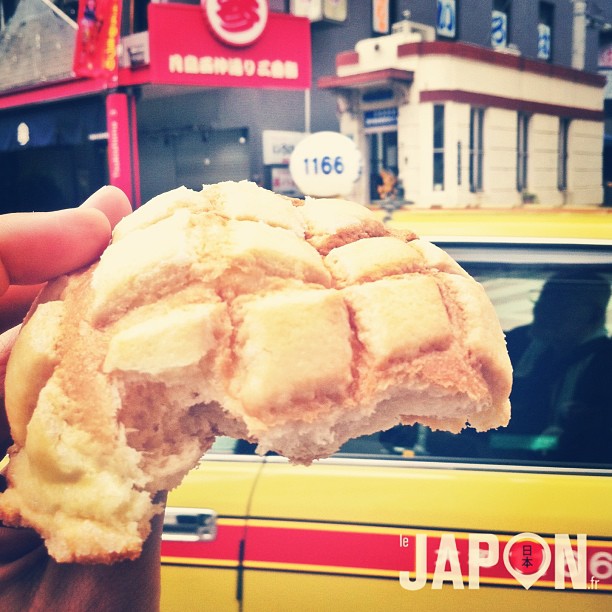 Le meilleur Melon Pan de Tokyo ! Ça faisait longtemps… Dévoré avant même de faire la photo ;)