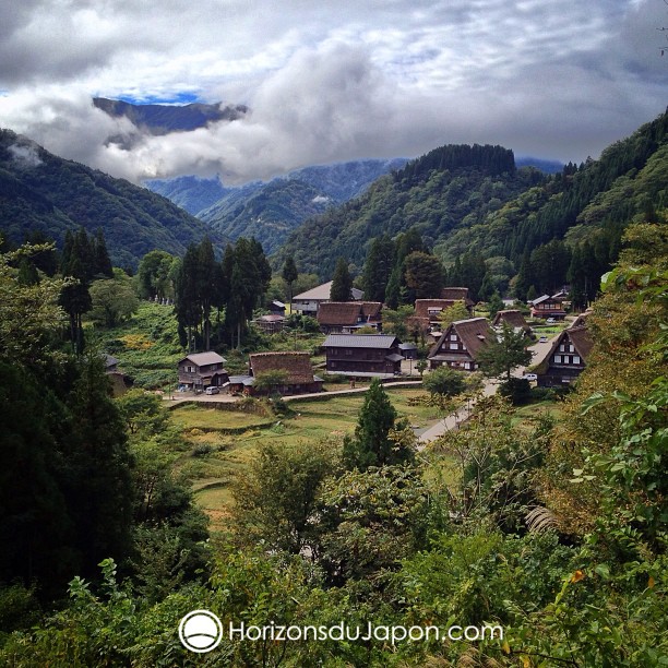 Village de la région de Gokayama