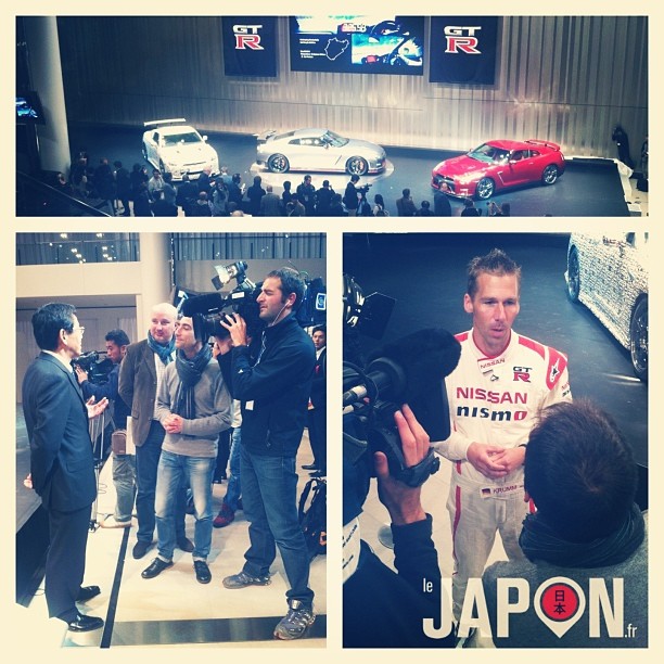 Présentation de la GTR Nismo… buffet à volonté… L’ami @DrevetCyril doit être dans la place ! Aller je m’invite :p