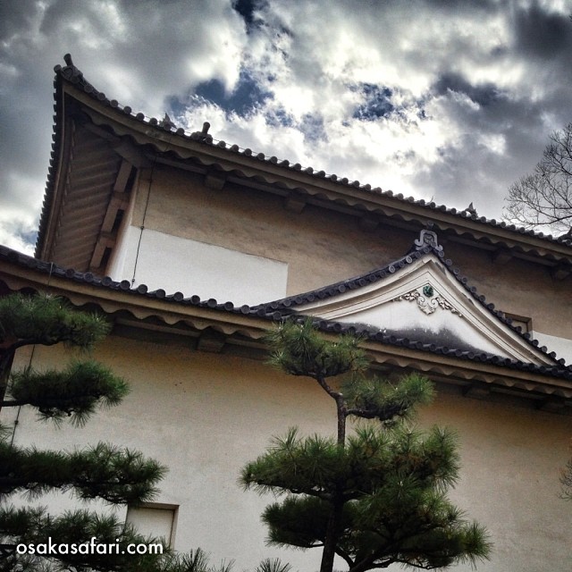 Le château d’Osaka ce n’est pas que le donjon. Ici, une tourelle de 1628