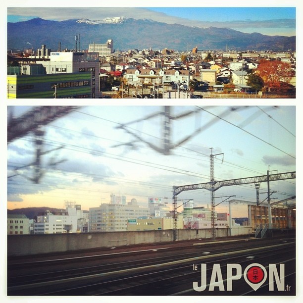 Même si la ville de Fukushima est à 80Km de la centrale nucléaire, ça fait toujours quelque chose d’y passer en Shinkansen.