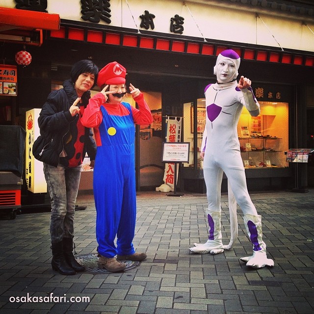 Mario et Freezer étaient à Osaka aujourd’hui