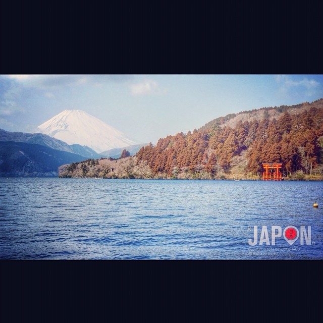 On reste dans l’esprit nature avec le lac Ashinoko et le Fuji san :)