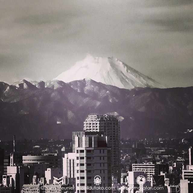Le mont Fuji d’un point de vue testé avec @lejapon lors d’une balade photographique hivernale.