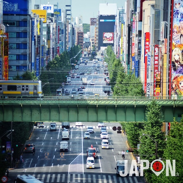 Akihabara ! LE quartier du manga et du jeu vidéo ;)