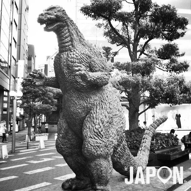 Le Godzilla (ou Gojira) de Hibiya !