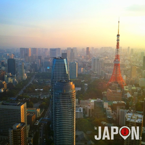 Nouvelle vue sympa sur la Tokyo Tower