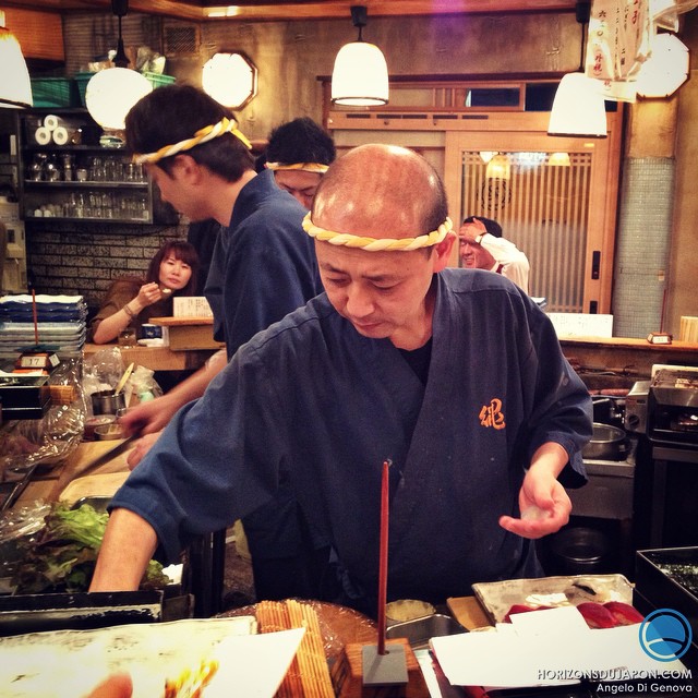 Au Japon, les meilleurs restaurants de Sushi ne sont pas ceux sur tapis roulant