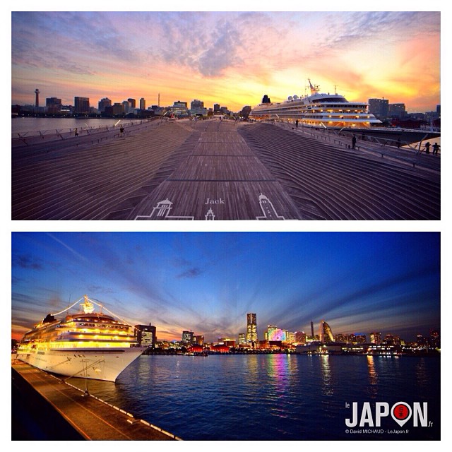 Yokohama a l’une des plus belle marina du Japon ! #YokohamaSafari
