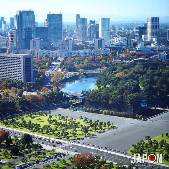 Nouveau spot photo pour voir l’entrée du Palais Impérial ! #TokyoSafari