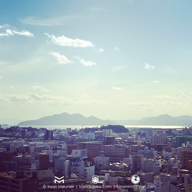 La mer et Miyajima ne sont jamais loin d’Hiroshima.