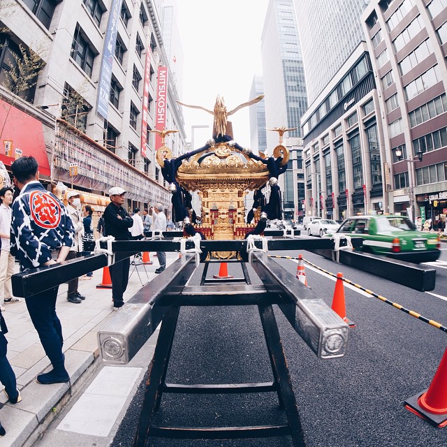 Aujourd’hui et demain le quartier de Kanda est en fête pour le Kanda Matsuri !