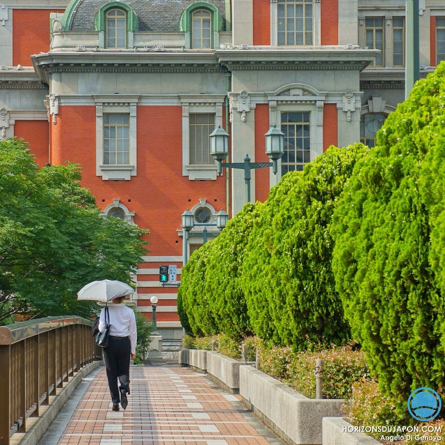 Promenade de mai dans les beaux quartiers d’Osaka