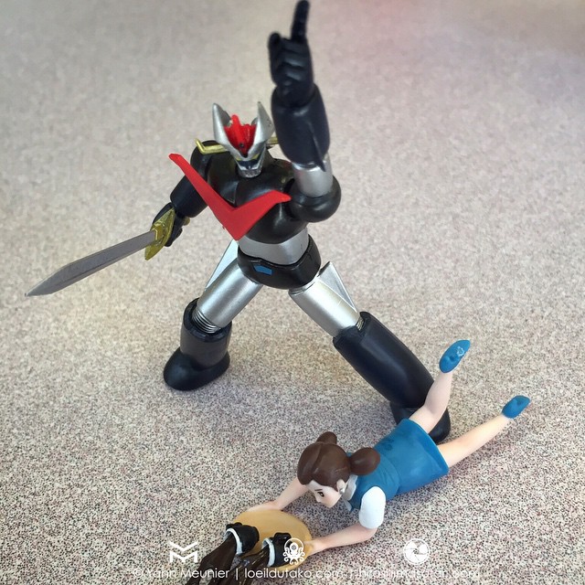 #Mazinger fait la blague du porte-avions à #Fuchiko :)