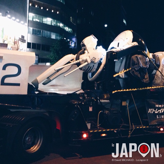 Il n’y a qu’au Japon où des robots géants se baladent en ville ! #Patlabor