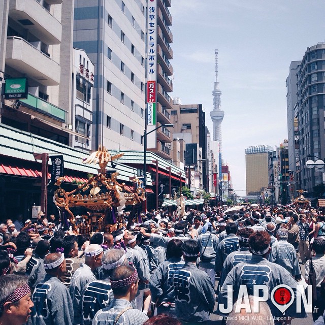 Sanja Matsuri d’Asakusa, côté calme…