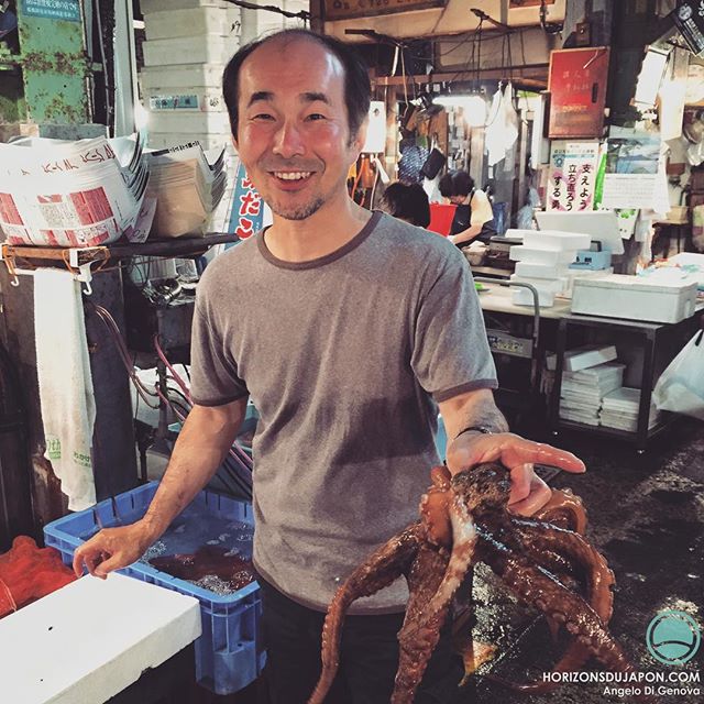 Le Monsieur Poulpe des marchés d’Osaka :)