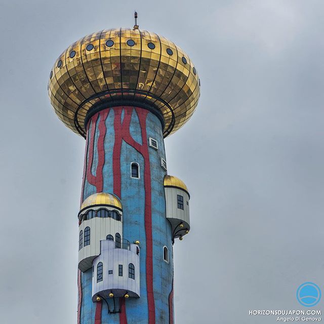 Une des folies architecturales d’Hundertwasser à Osaka