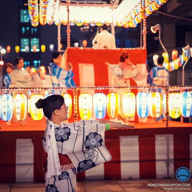 Ce soir se déroulait à Osaka un des derniers Bon-Odori de l’année