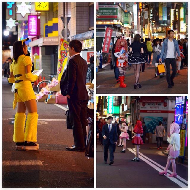 Halloween c’est finalement un peu toute l’année à Akihabara ! Bon #halloween à vous tous ;)