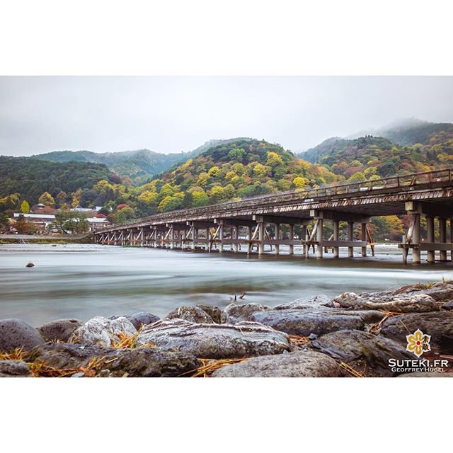 Arashiyama a enfilé sa belle robe automnale #japon #kyoto