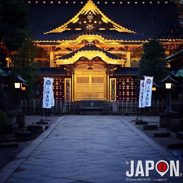 Ueno et son temple d’or ! Euh… pardon… Ueno et son sanctuaire Toshogu ;) #TokyoSafari #Tokyo