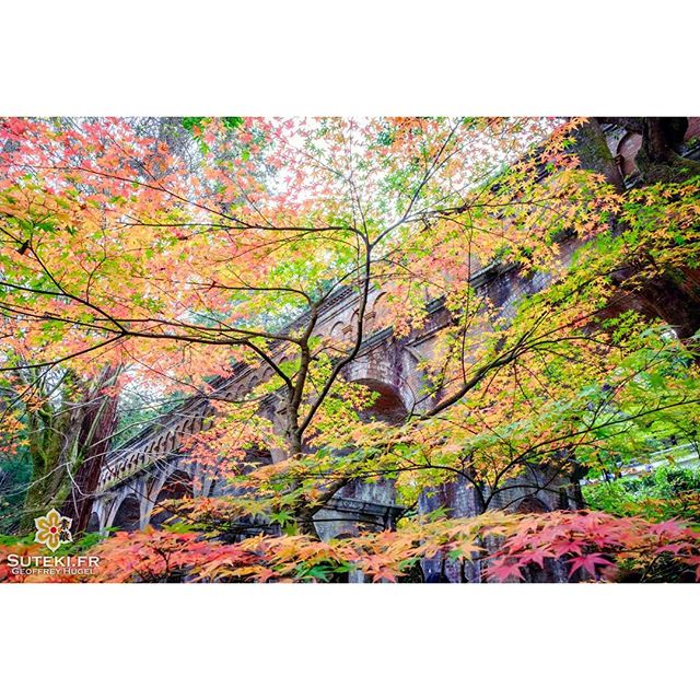 L’aqueduc qui traverse le Nanzen-ji est probablement plus admiré que le temple lui-même #japon #kyoto