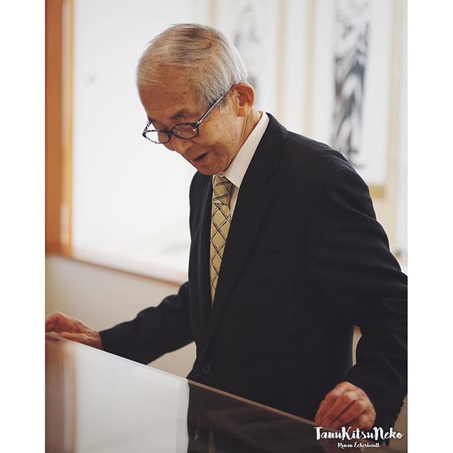Portraits de Chichibu : le très gentil directeur à l’œil pétillant du musée d’art Yamato vous fait visiter avec passion ses galeries. #chichibu #japon #japan #日本 #ig_japan #seibu