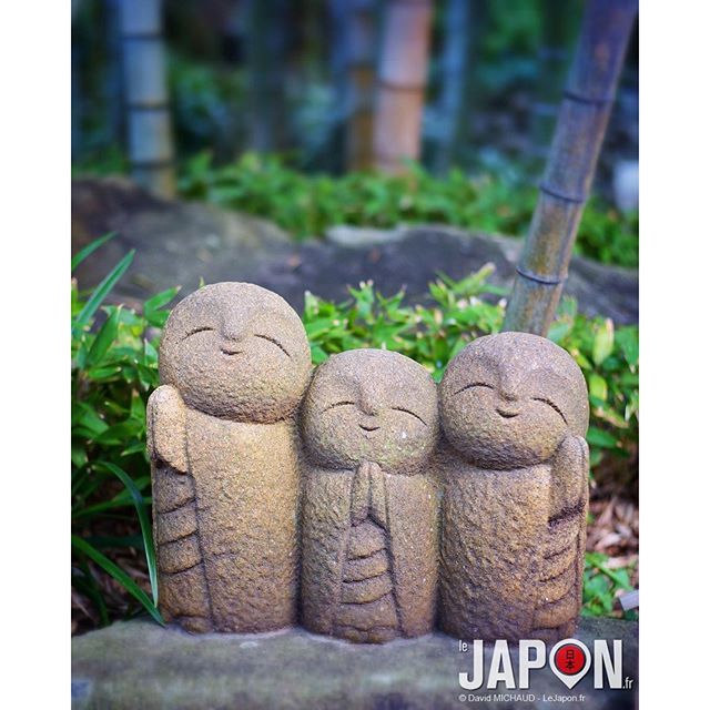 Ils sont trop mignons les Jizo de Kamakura ! #kamakura #jizo #japan #japon