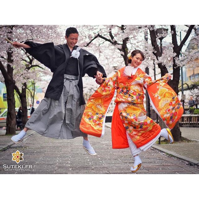 Yatta, c’est le printemps et les sakuras sont là !!! #japon #kyoto #kyotosafari
