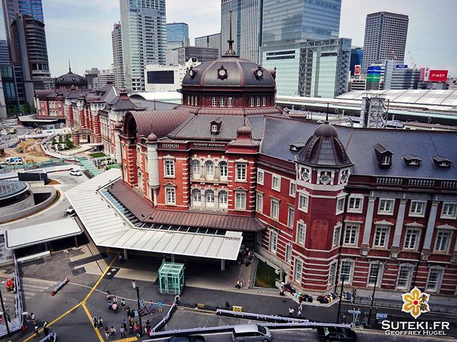 Jolie vue sur la gare de #Tokyo ! #japon