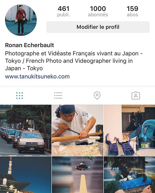1K – Merci – Thank You – ありがとう – thanks for following me since many years now and hope you will be there for the next ones. You can also follow me on my new account about photography around the world here : @ronan.echerbault :) Thank you so much again!!
