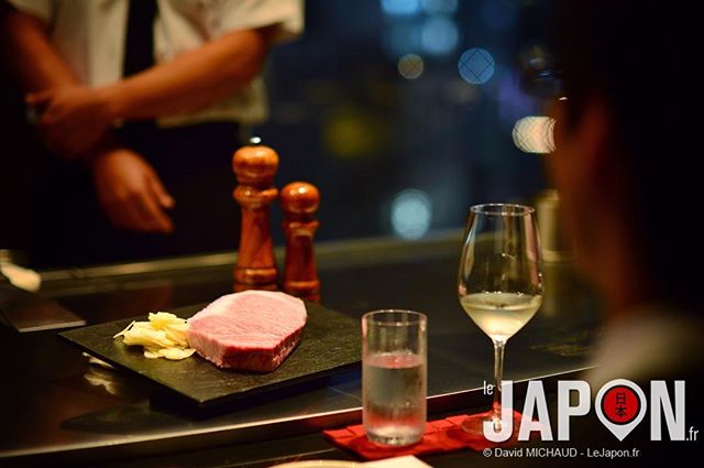 Super bœuf de Kobe avec les amis chez Misono Ginza : )