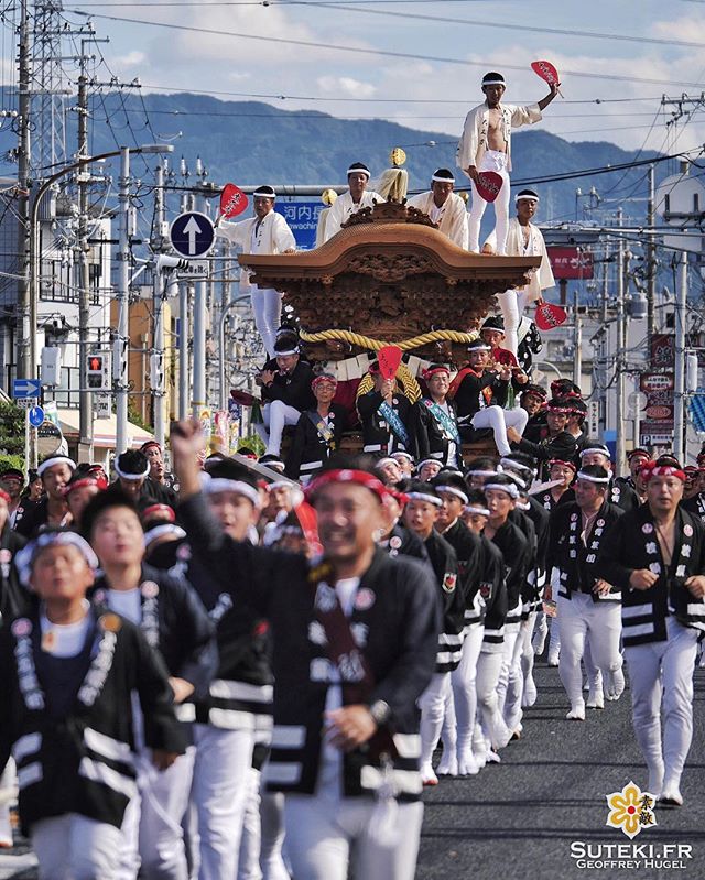 La parade du Danjiri Matsuri ! #japon #osaka